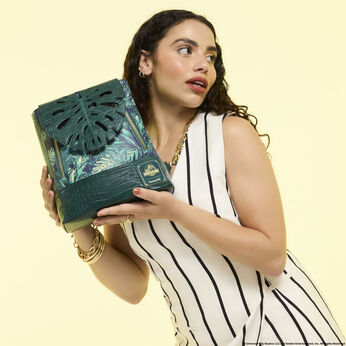 Jurassic World Jungle Velociraptor Glow Drawstring Mini Backpack, Image 2